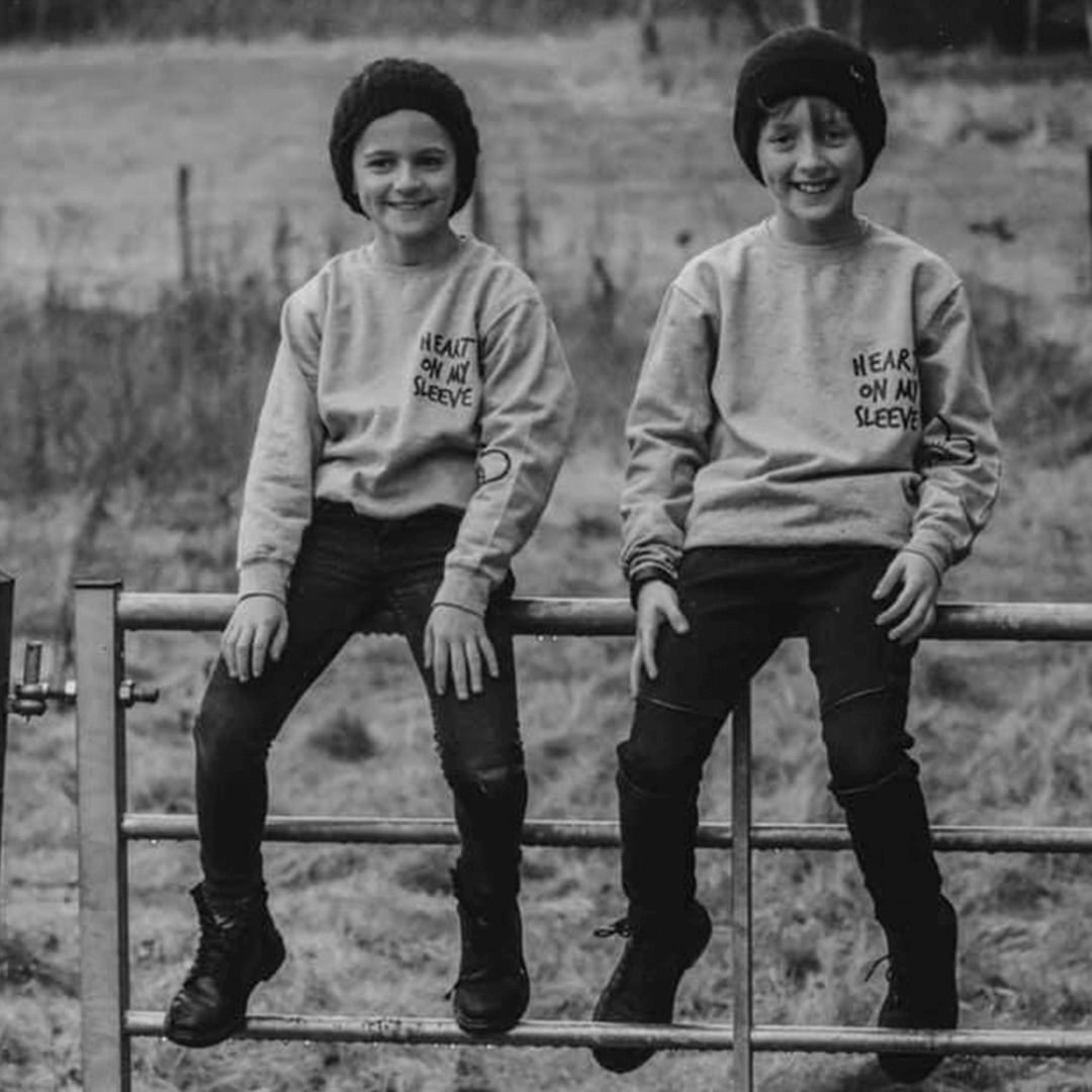 Heart On My Sleeve Unisex Baby & Kids Sweatshirt