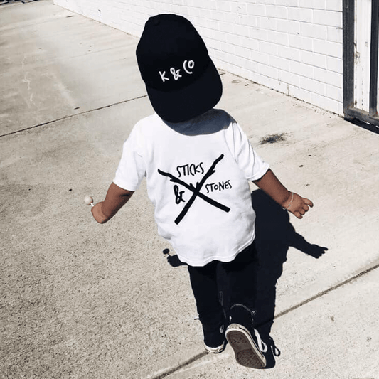 Sticks & Stones Unisex Short Sleeve Baby & Kids T-Shirt