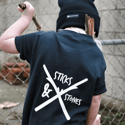 Sticks & Stones Unisex Short Sleeve Baby & Kids T-Shirt