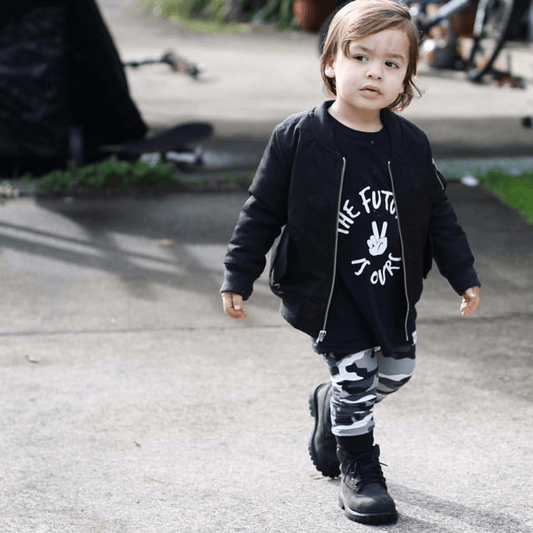 The Future Is Ours Unisex Short Sleeve Baby & Kids T-Shirt