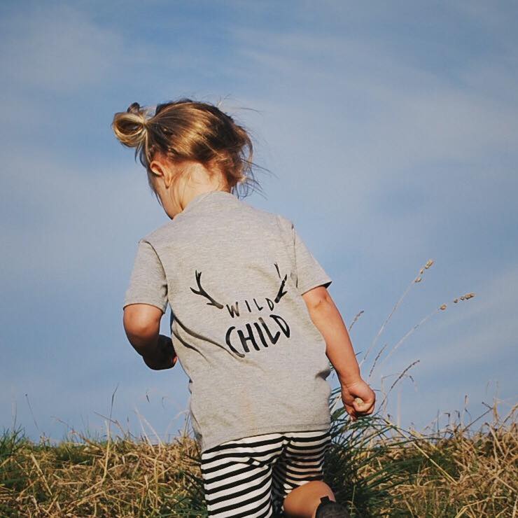 Wild Child Unisex Short Sleeve Baby & Kids T-Shirt