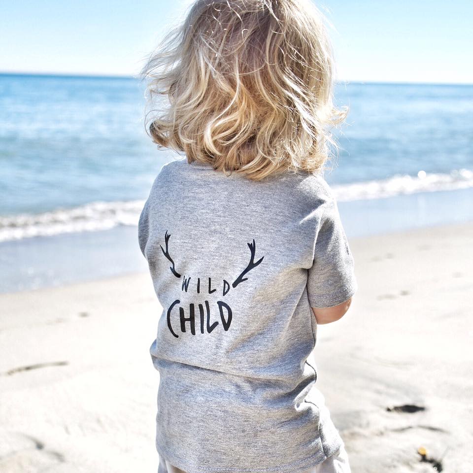 Wild Child Unisex Short Sleeve Baby & Kids T-Shirt