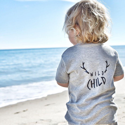 Wild Child Unisex Short Sleeve Baby & Kids T-Shirt