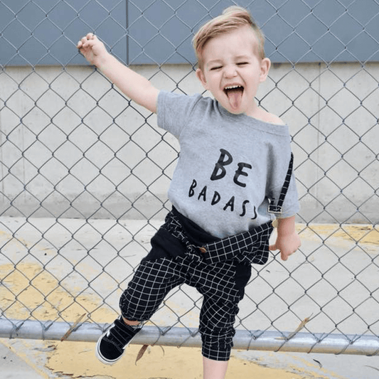 Be Badass Unisex Short Sleeve Baby & Kids T-Shirt