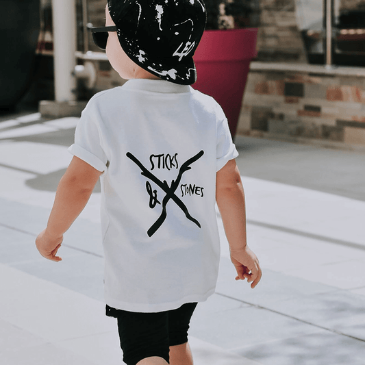 Sticks & Stones Unisex Short Sleeve Baby & Kids T-Shirt