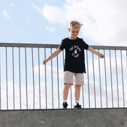 The Future Is Ours Unisex Short Sleeve Baby & Kids T-Shirt