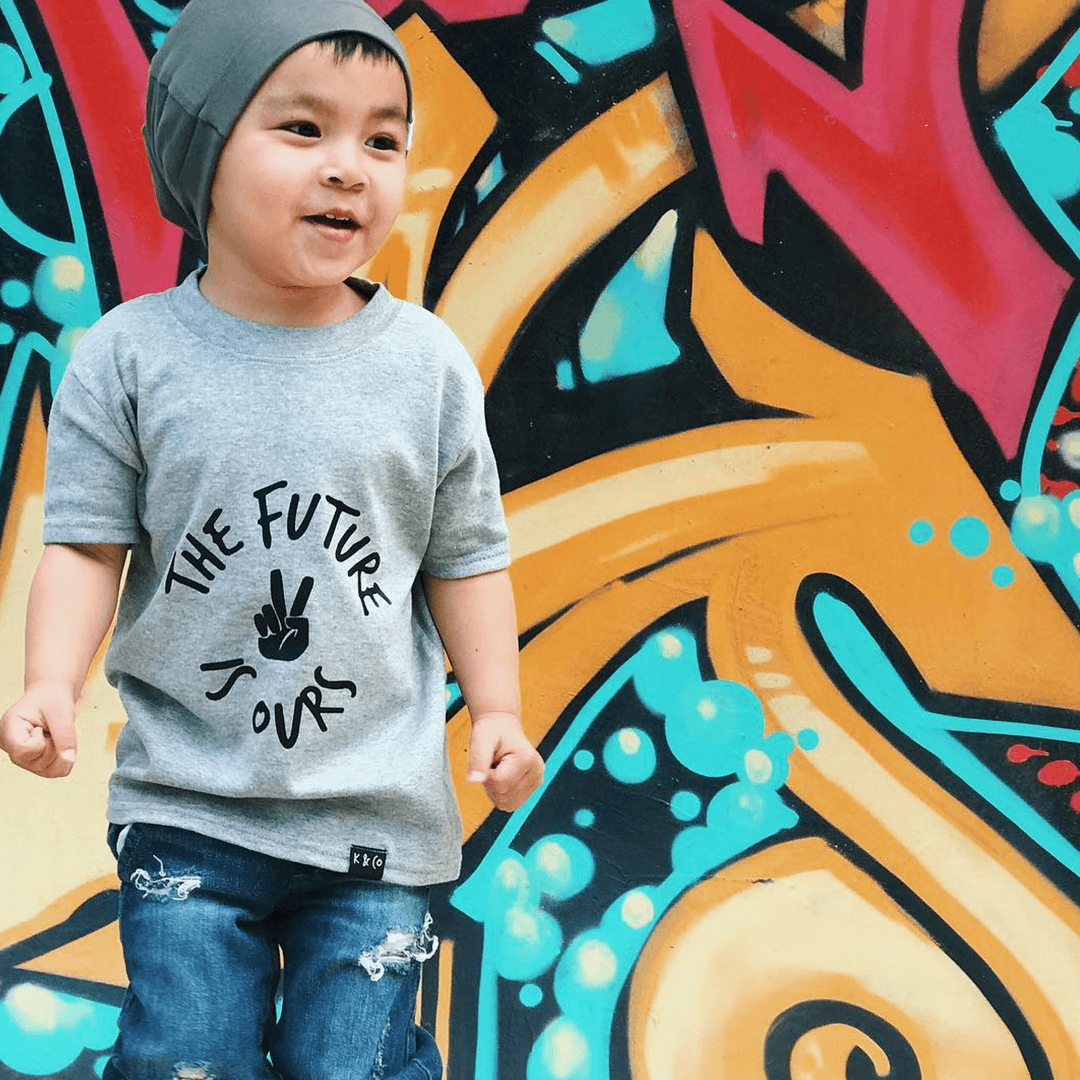 The Future Is Ours Unisex Short Sleeve Baby & Kids T-Shirt