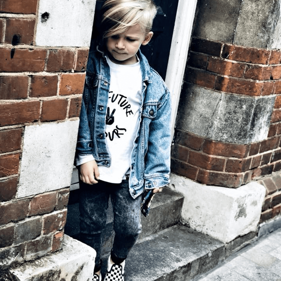 The Future Is Ours Unisex Short Sleeve Baby & Kids T-Shirt