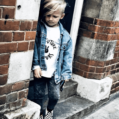 The Future Is Ours Unisex Short Sleeve Baby & Kids T-Shirt